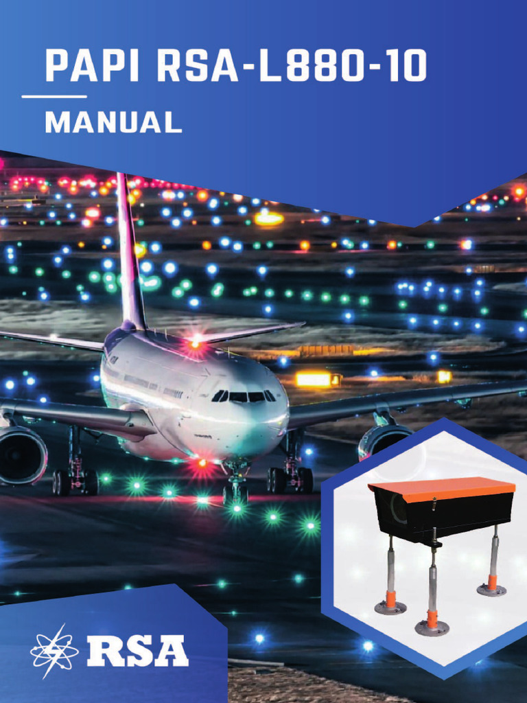 Manual de Instalação PAPI RSA-L880-10 | PDF | Transformador | Conector ...