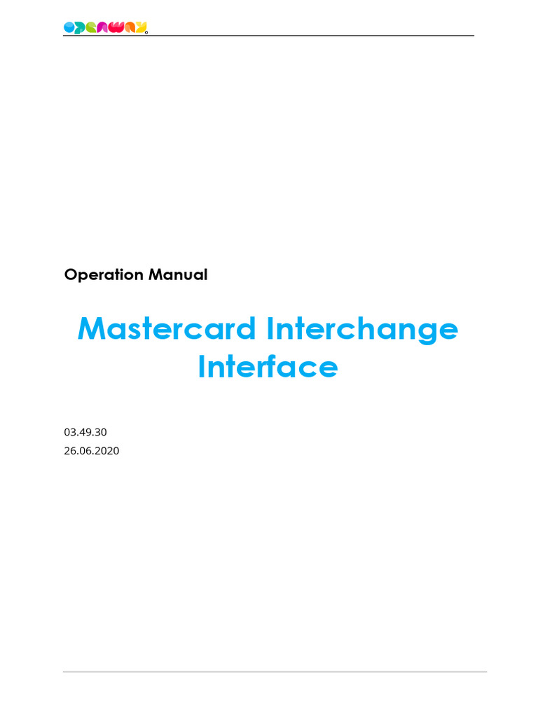 Mastercard Interchange Interface Guide | PDF | Computer File | Master Card