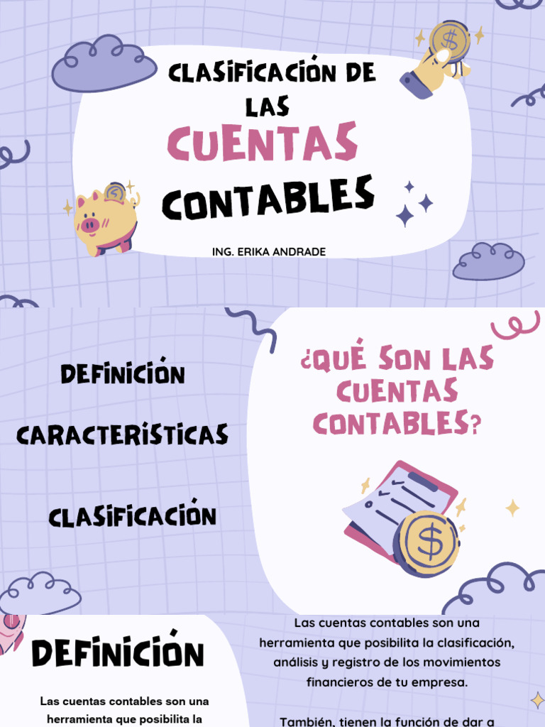Clasificación de Cuentas Contables | PDF | Business | Contabilidad