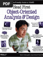 Head First Object-Oriented Analysis and Design A Brain Friendly Guide To OOA&D