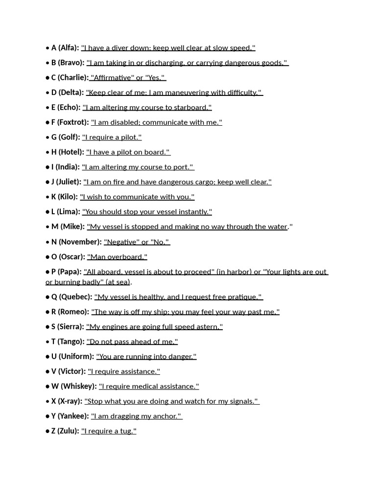Nano Phonetic Alphabet | PDF