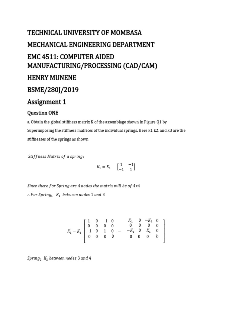 HENRY'S CAD Assignment | PDF | Mathematical Objects | Mathematical Analysis