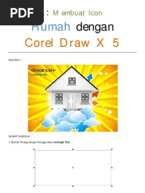 62 Koleksi Cara Membuat Gambar Rumah Di Coreldraw HD Terbaru