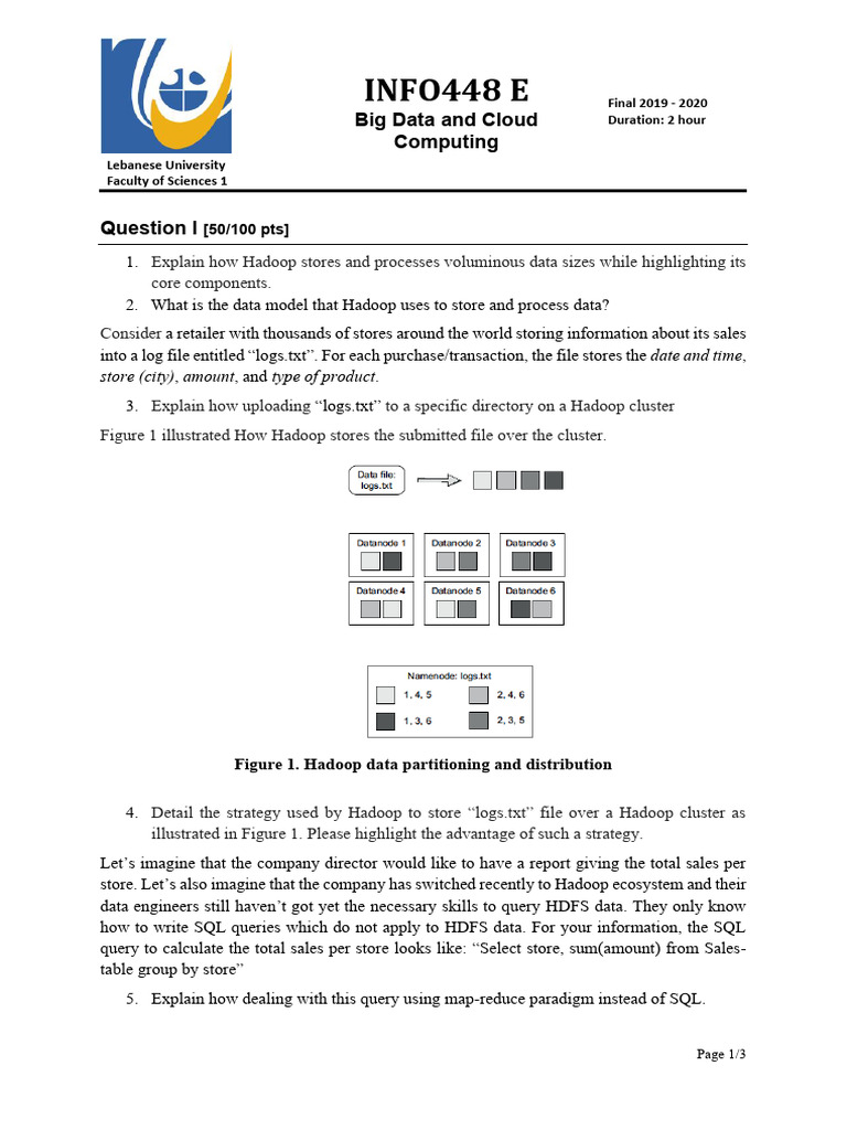 INFO448 E: Big Data and Cloud Computing | PDF | Virtual Machine ...
