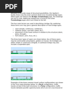 Bridge Structure Terminology Guide | PDF | Truss | Beam (Structure)