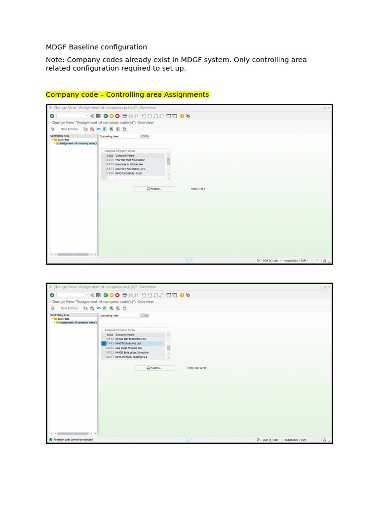 MDGF Configuration for Controlling Area | PDF