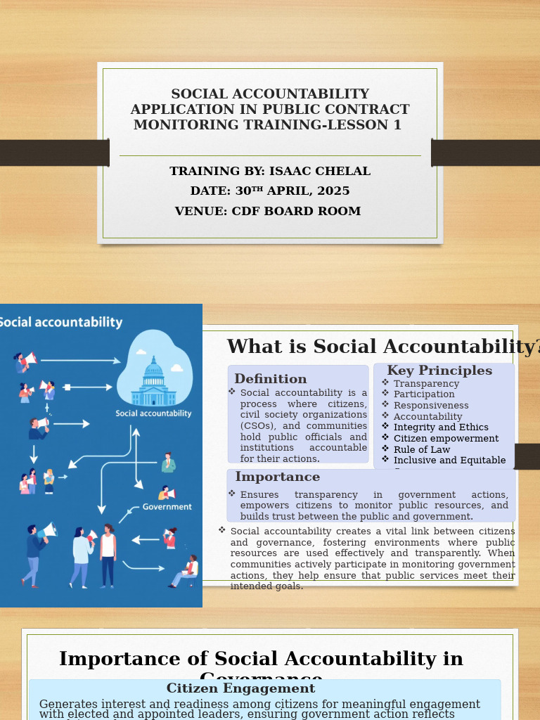 Social Accountability in Public Contracts | PDF | Governance ...