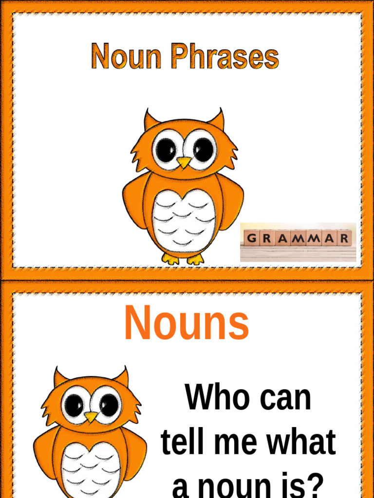 Understanding Nouns and Phrases | PDF