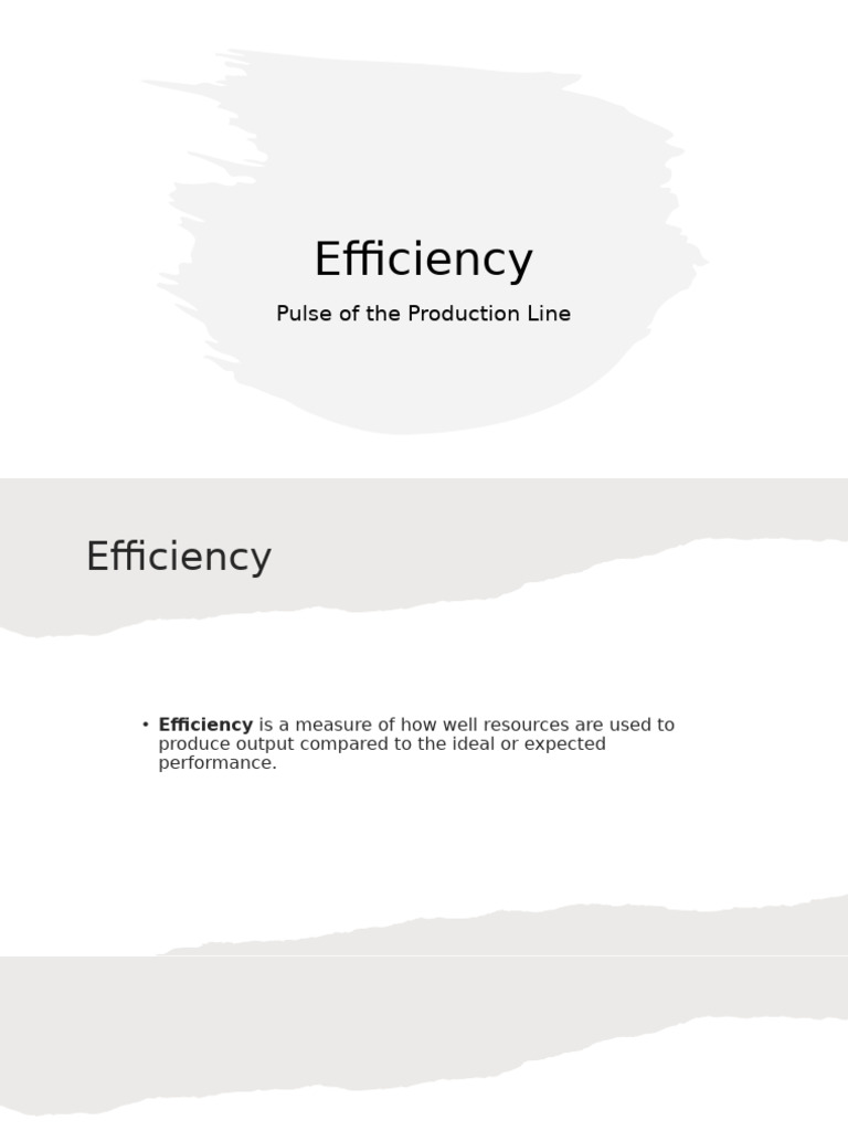 Production Line Efficiency Insights | PDF | Production And Manufacturing