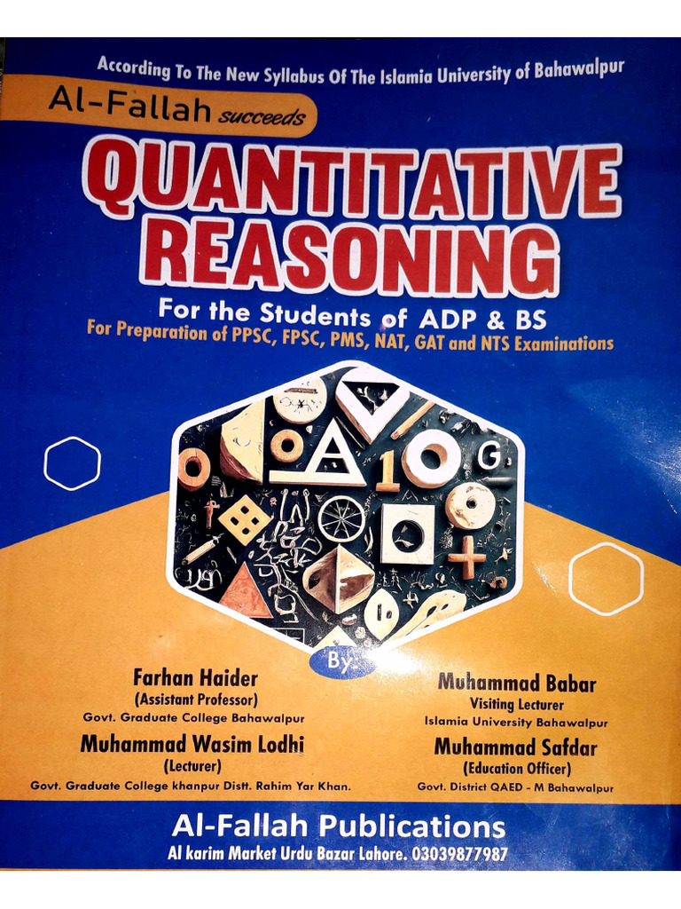 Q.R. Book Ch.1 To 3 | PDF