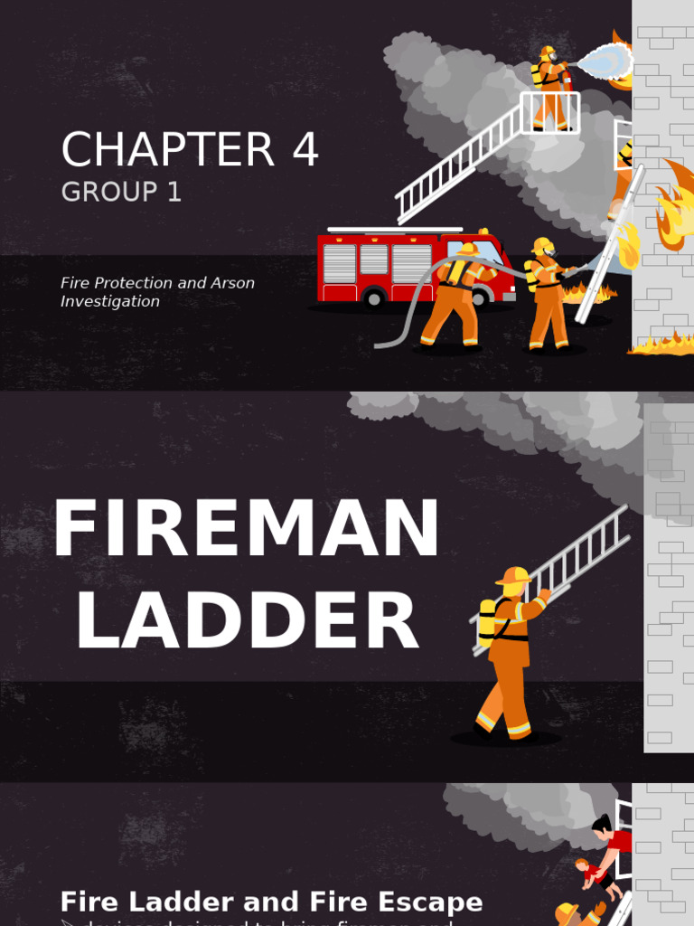 Fire Ladders and Rope Rescue Techniques | PDF | Ladder | Fire Engine