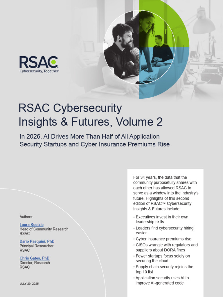 RSAC Cybersecurity Predictions for 2026 | PDF | Computer Security ...