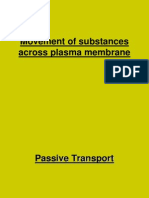 Passive Transport and Active Transport