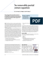 The Removable Partial Denture Equation