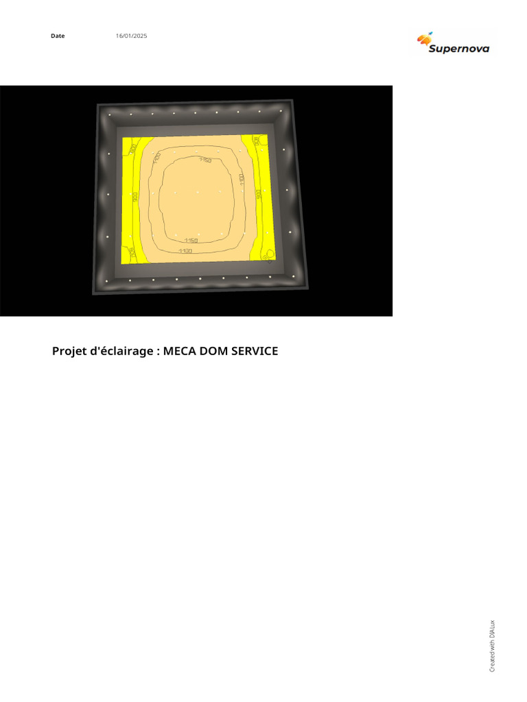 Relamping LED Garage MECA DOM SERVICE | PDF | Lumière | Éclairage