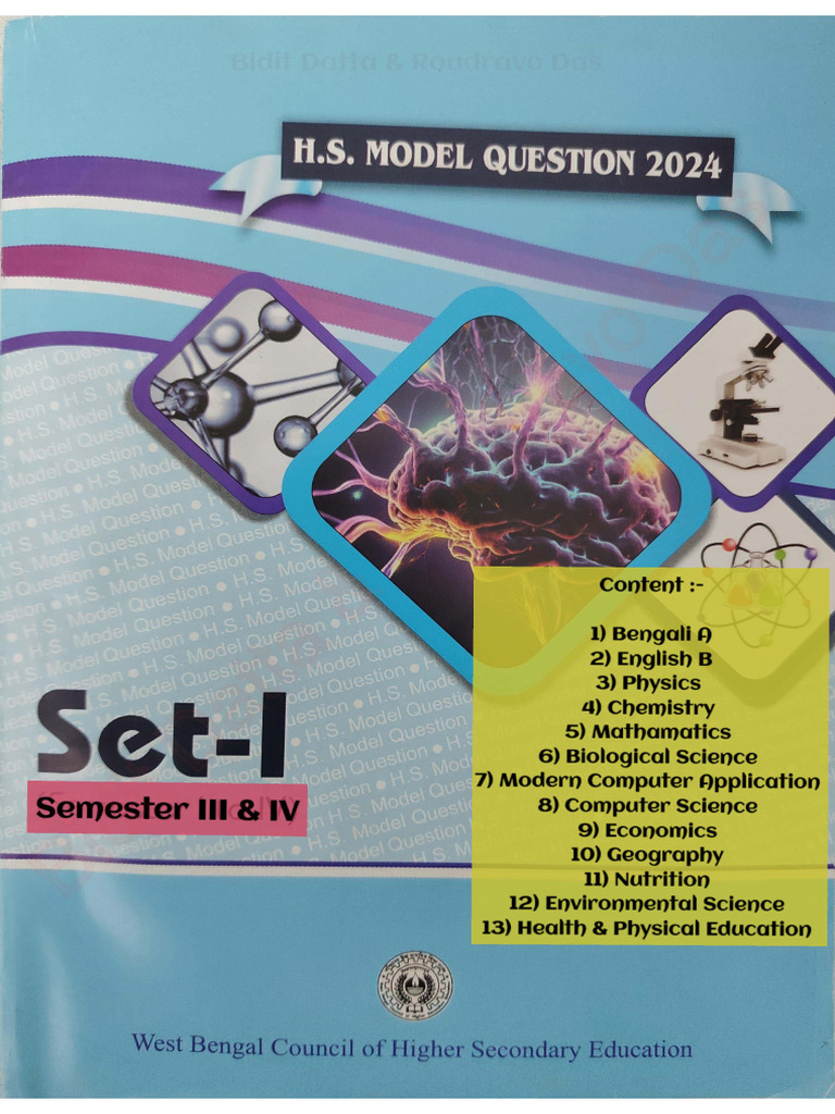 Wbchse Council Model Set (Sem - III & IV) | PDF