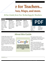 Books, Docs, Maps, and More.: Google For Teachers..