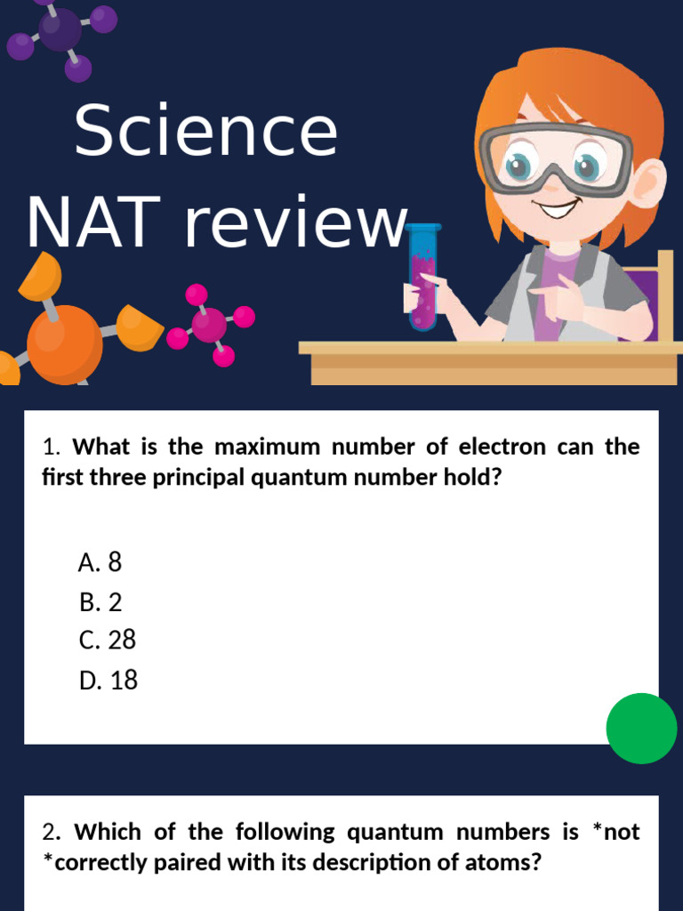 Quantum Numbers and Chemical Bonds Quiz | PDF | Ionic Bonding | Ion
