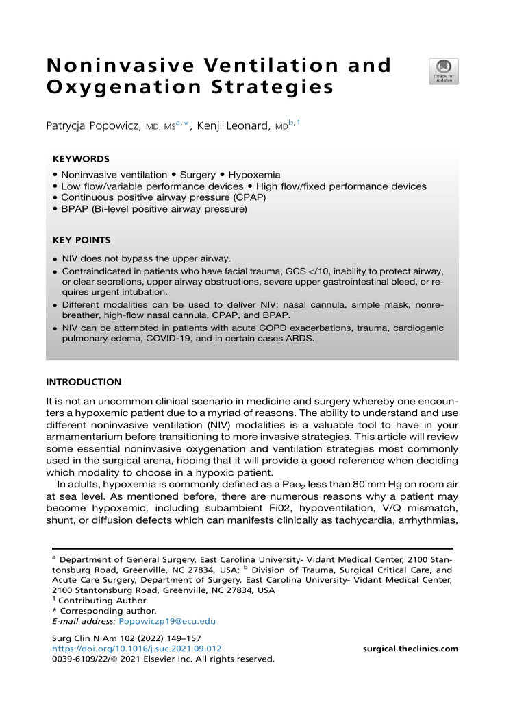 Normal Ranges for IPAP and EPAP | PDF | Breathing | Clinical Medicine