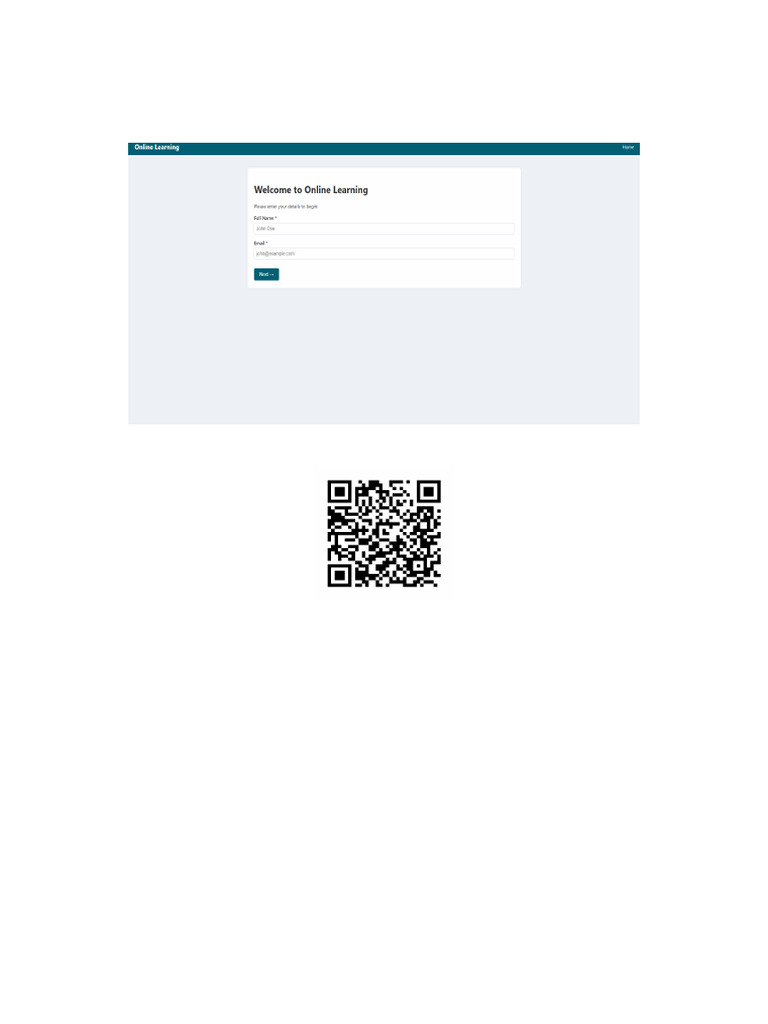 Online Learning Platform Project | PDF