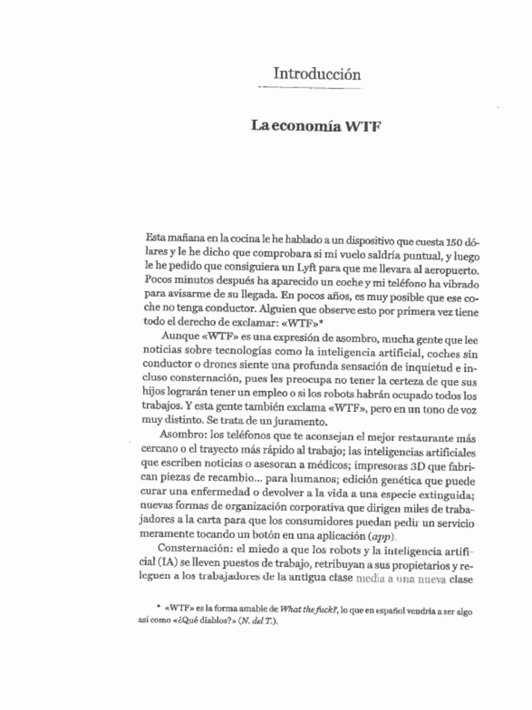 Lectura Economia WTF | PDF