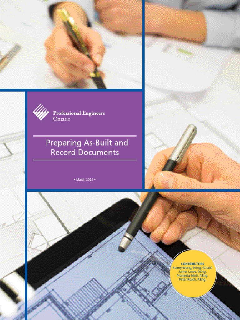 As-Built and Record Documents Guide | PDF | Disclaimer | Accuracy And ...
