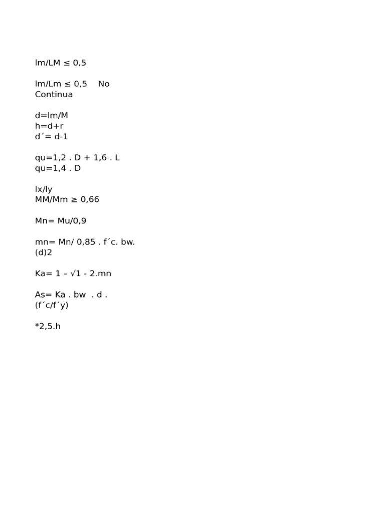 Structural Engineering Formulas and Calculations | PDF