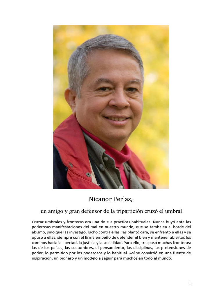 Nicanor Perlas | PDF | Inteligencia artificial | Inteligencia (IA) y ...