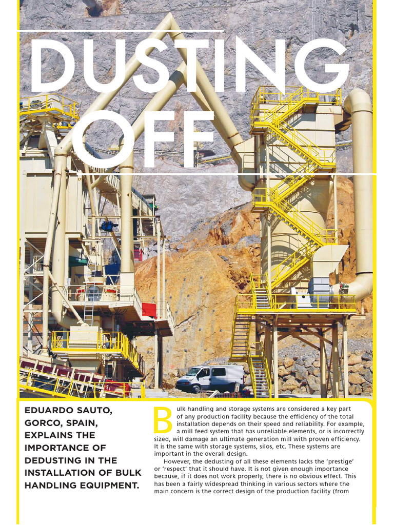 Importance of Dedusting in Bulk Handling | PDF | Elevator | Reliability ...