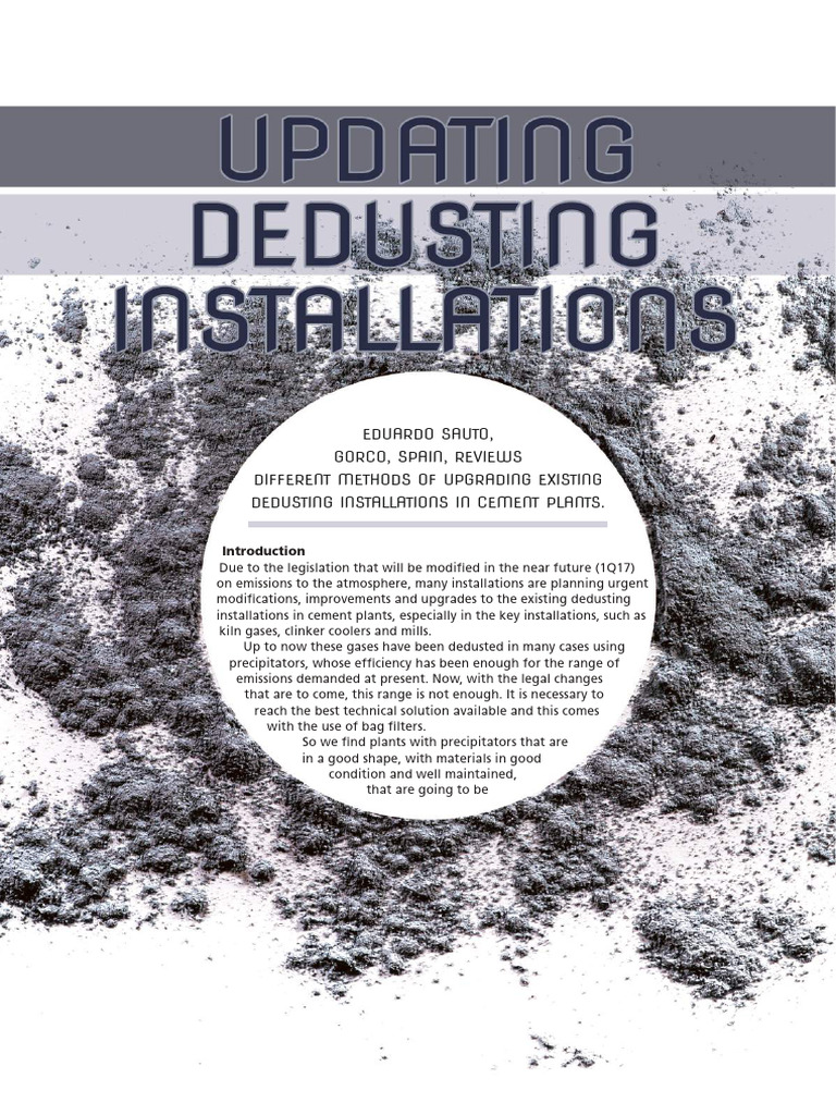 Upgrading Cement Plant Dedusting Systems | PDF | Materials