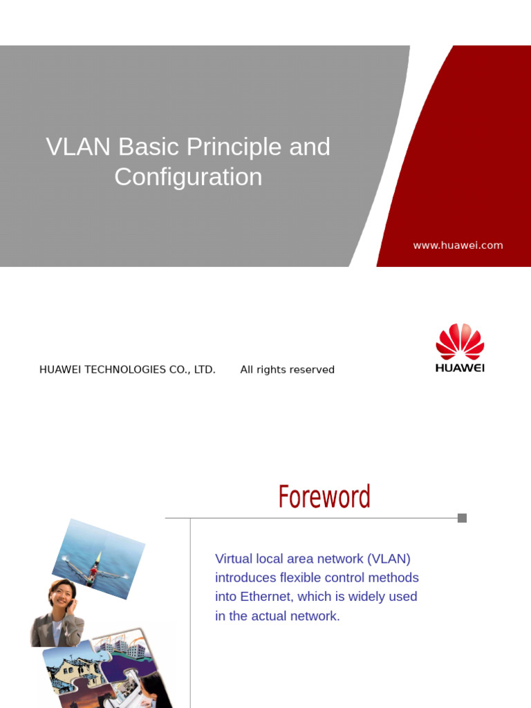 VLAN Principles and Configuration Guide | PDF | Data Transmission ...