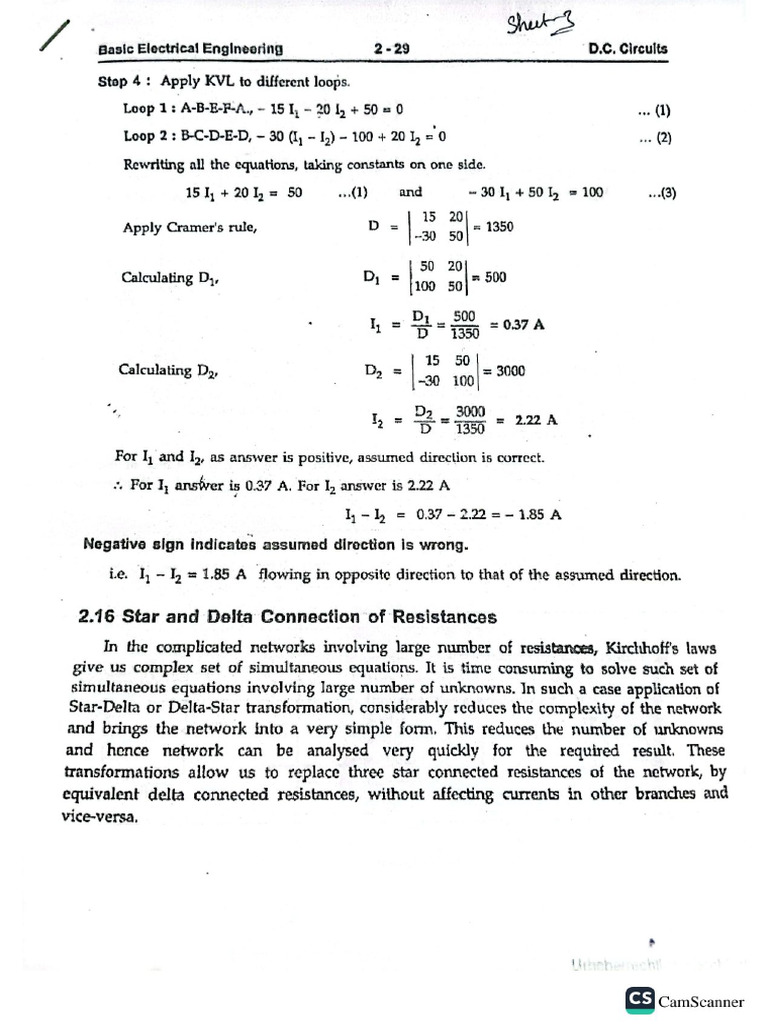 EEE 3th Sheet | PDF