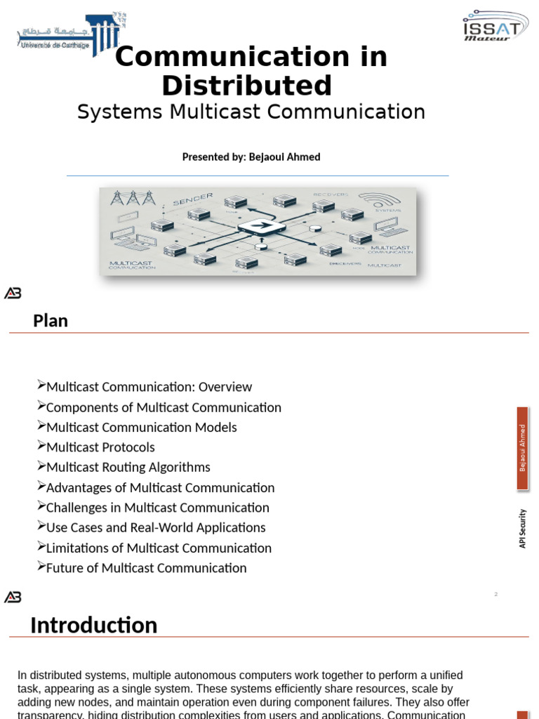 Multicast Communication in Distributed Systems | PDF | Multicast ...