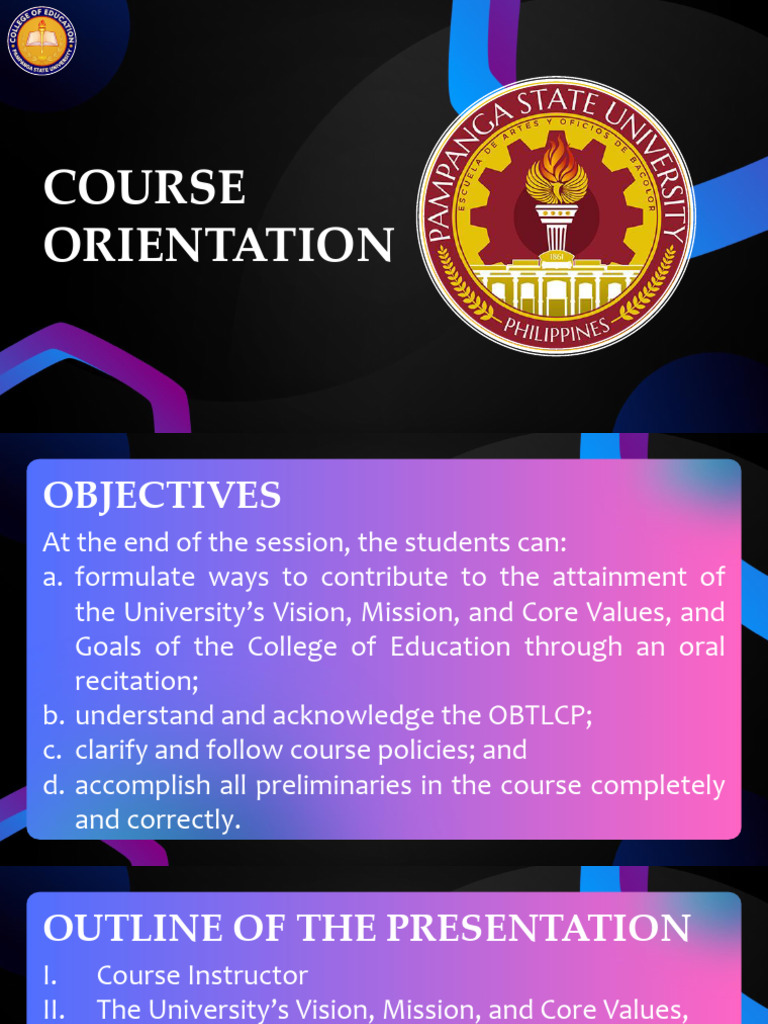 Course Orientation Pathfit 112 Pdf Learning