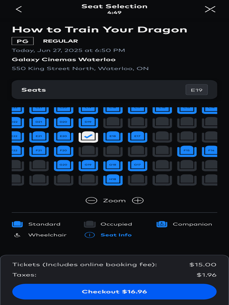 Seat Selection | PDF