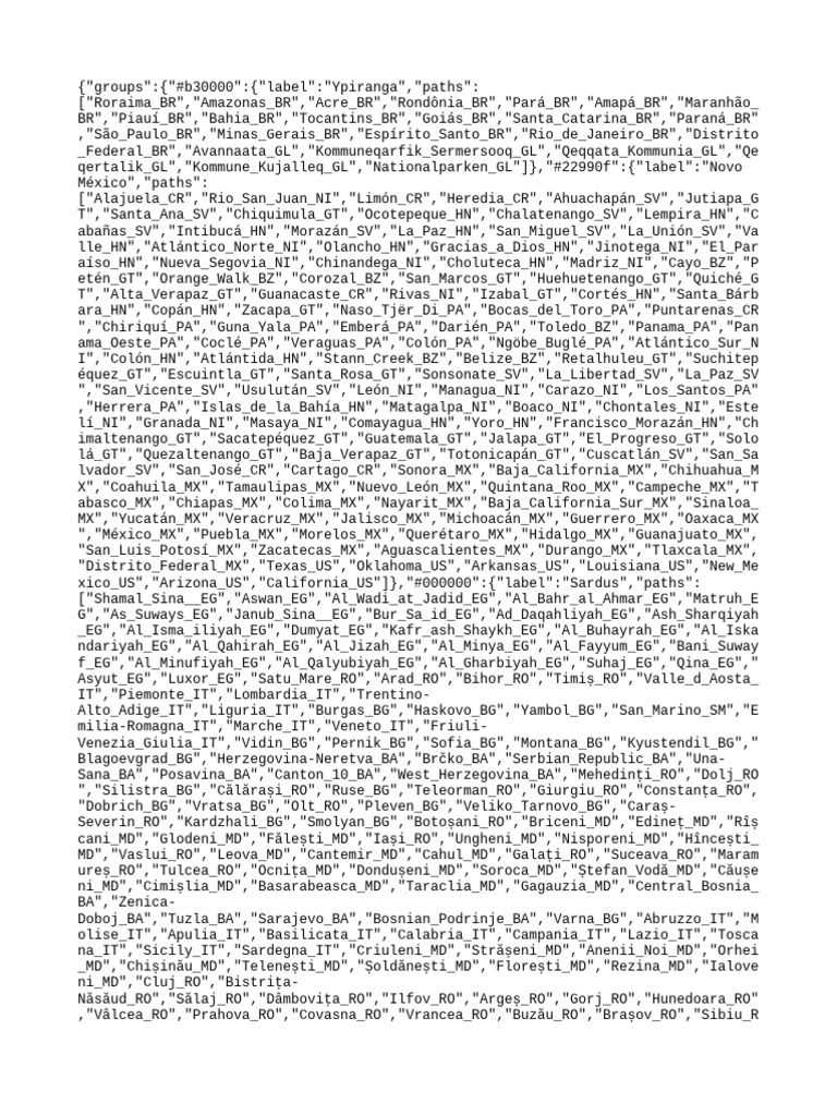 Geographic Regions and Subdivisions | PDF