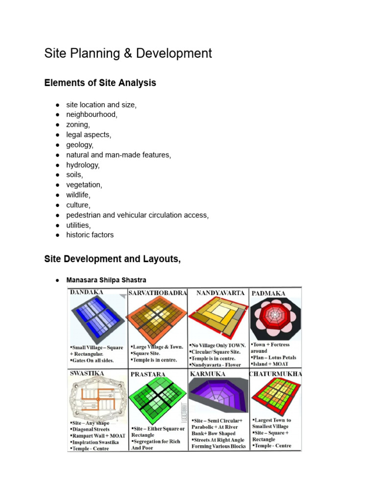 Site Planning and Development Essentials | PDF | Fault (Geology ...