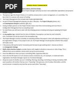 Third Rock PMP Cheat Sheet Overview | PDF | Scrum (Software Development ...