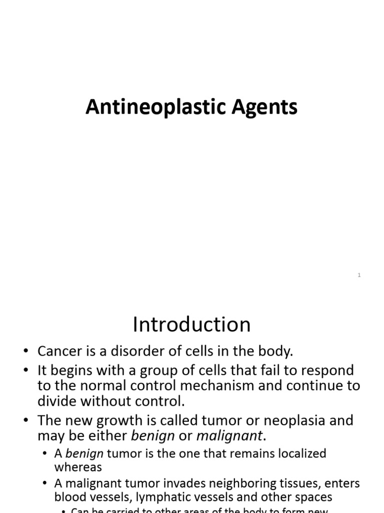 Antineoplastic Agents Overview | PDF | Estrogen | Cancer