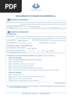 Declaração de Situação de Desemprego RP 5064 | PDF | Bem-estar social