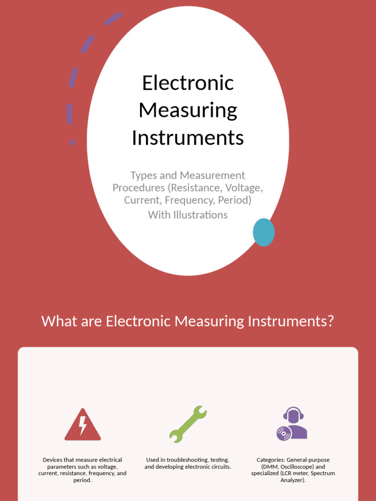 Electronic Measuring Instruments Guide | PDF | Electrical Engineering ...