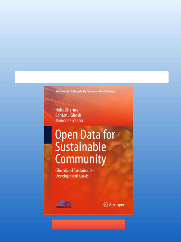 Open Data For Sustainable Community: Glocalized Sustainable Development ...