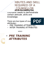 Attributes and Skill Required of a Counsellor 2