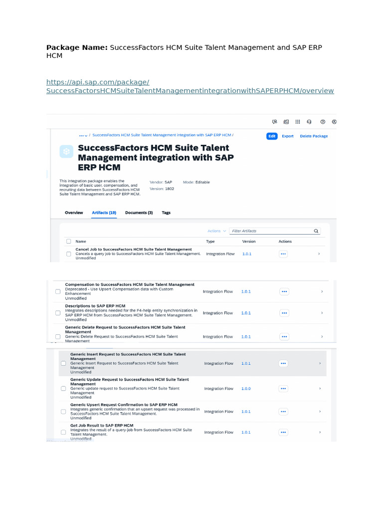 Integrating SuccessFactors with SAP HCM | PDF