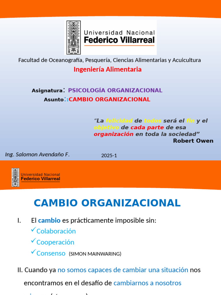Cambio Organizacional y Liderazgo Efectivo | PDF | Liderazgo | Conocimiento