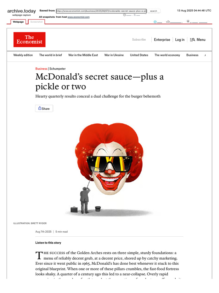 McDonald's Secret Sauce-Plus A Pickle or Two | PDF | Mc Donald's
