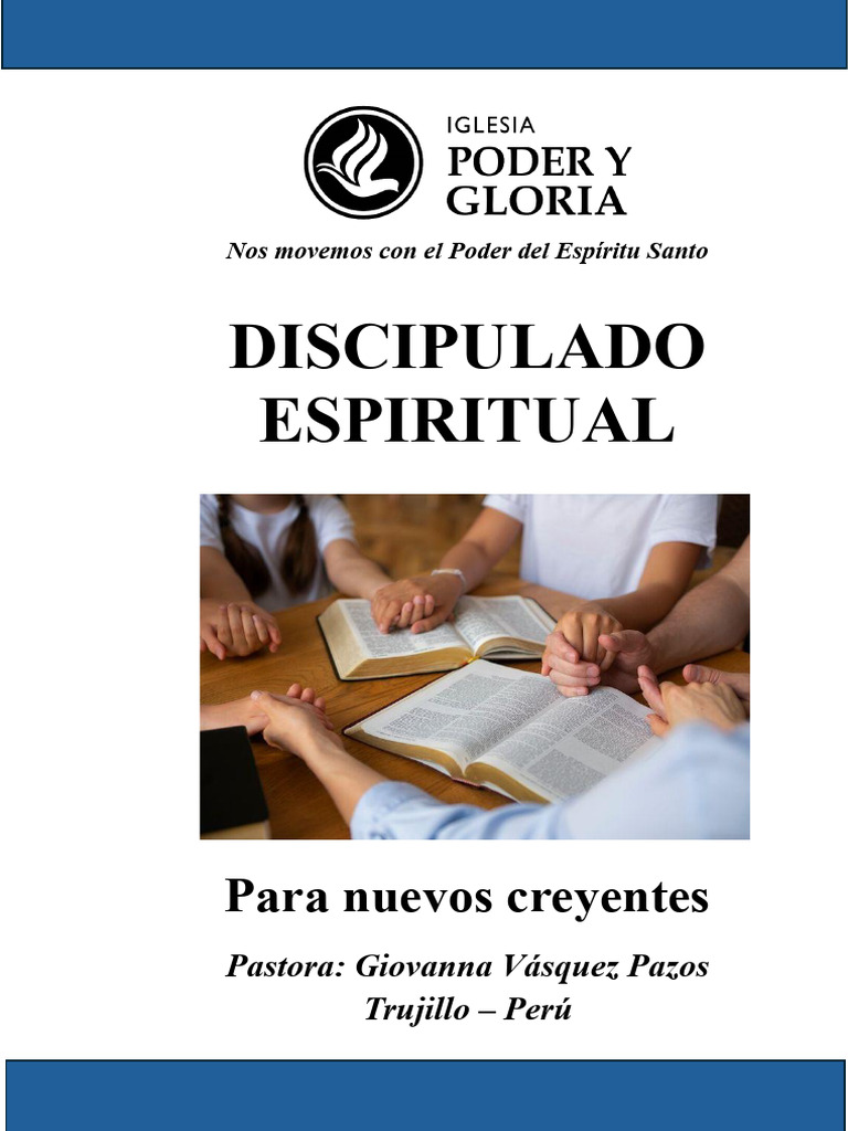 Discipulado Espiritual para Nuevos Creyentes | PDF | Cristo (título ...