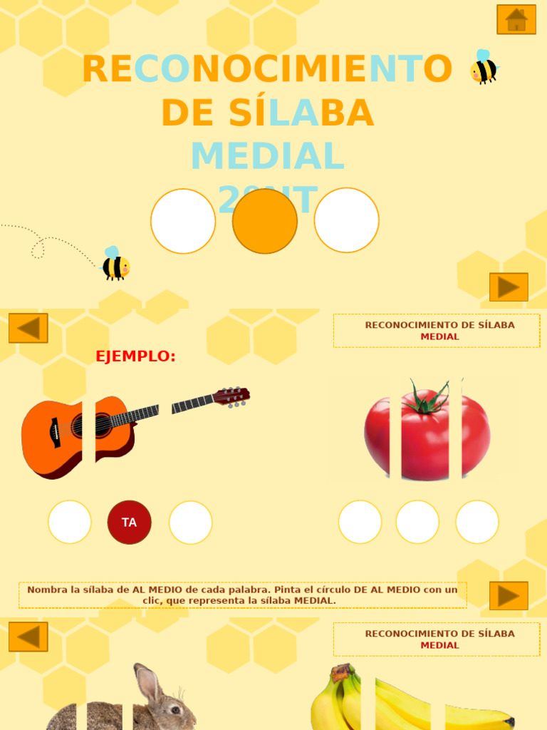 Sílaba Medial Kinder | PDF