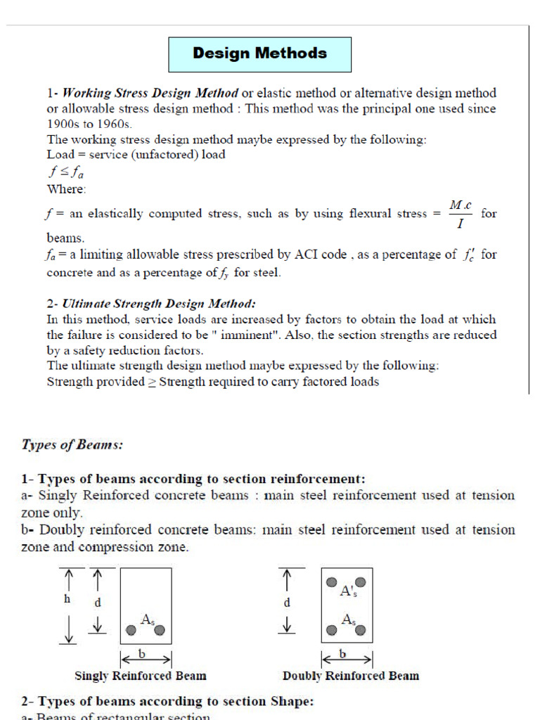 3 - Analysis of Singly Doubly RC Beams (WSD or ASD) | PDF