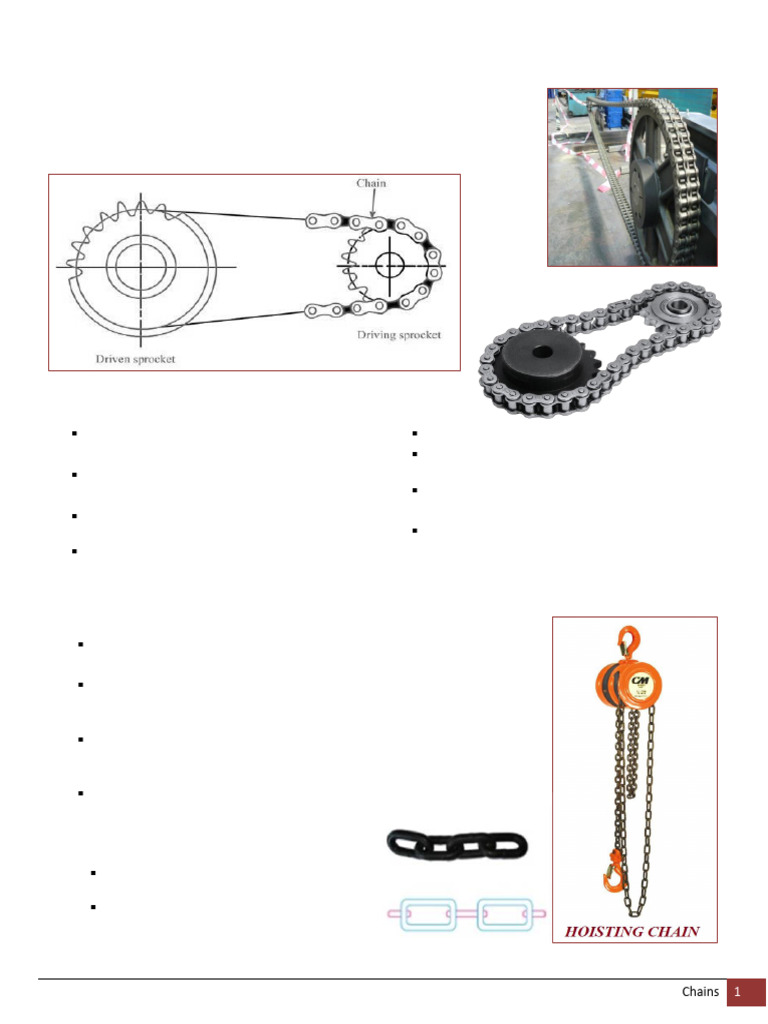 Hoisting and Hauling Chain Drives | PDF | Mechanical Engineering ...